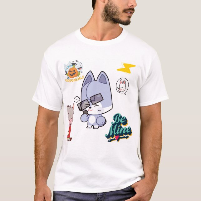 Camiseta Mina de esquadrão (Frente)