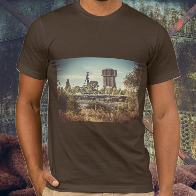 Camiseta Minas de carvão abandonadas (Criador carregado)
