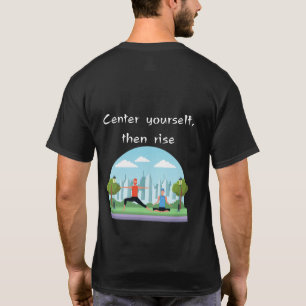 Camiseta Mindful Warrior Yoga BLACK