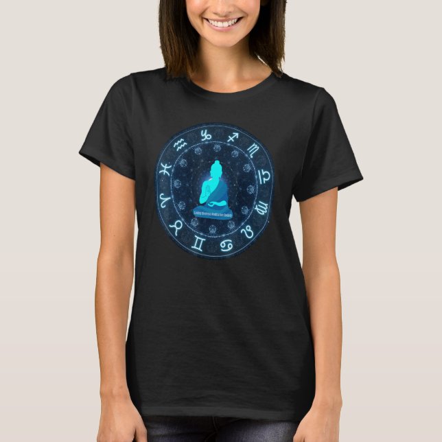Camiseta Mindfulness Buddha Buddhism Spiritual Yoga Meditat (Frente)