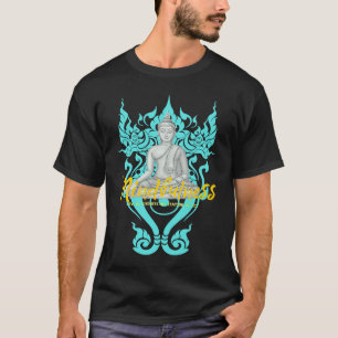 Camiseta Mindfulness do Buda Gautama Paz Amorosa Bondade M