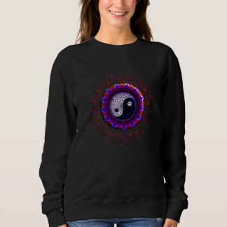 Camiseta Mindfulness Yin And Yang Cosmic Zen Stylish Yoga W
