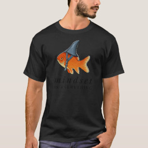 Camiseta Mindset Citação Motivacional Tuta Goldfish