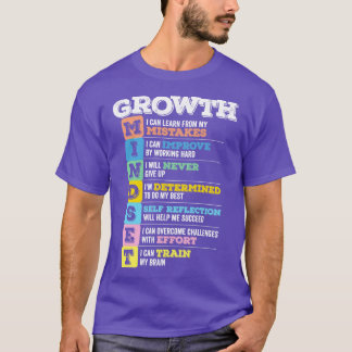 Camiseta Mindset de Crescimento
