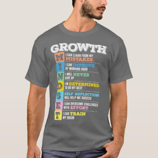 Camiseta Mindset de Crescimento