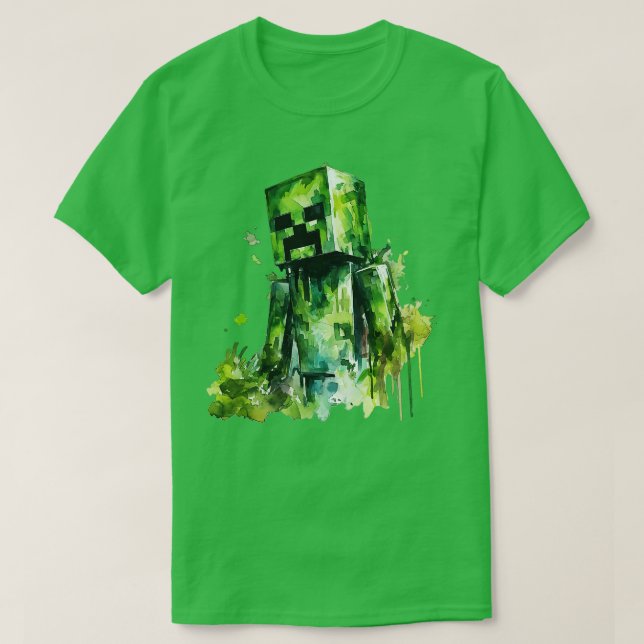 Camiseta minecraf TShirt (Frente do Design)