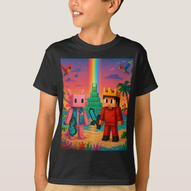 Camiseta minecraft  (Frente)