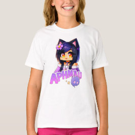 Camiseta Minecraft Aphmau, Cute Youtuber, Fan Art, MeeMeow,