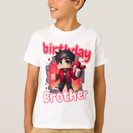 Camiseta Minecraft Aphmau, Irmão Birthday, Aaron Legal,