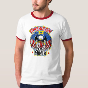 Camiseta Mineiro de carvão americano