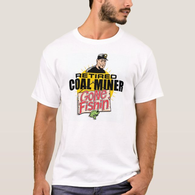 CAMISETA MINEIRO DE CARVÃO APOSENTADO (Frente)