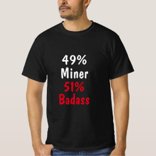 Camiseta Miner Badass