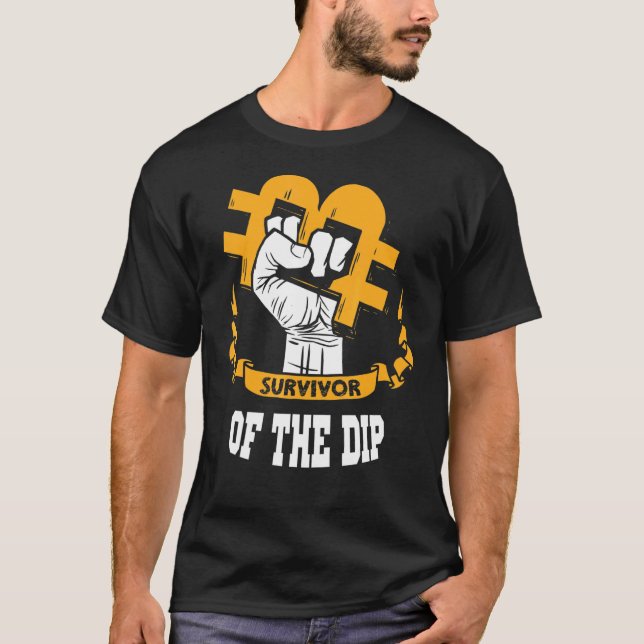 Camiseta Minerador de Bitcoin Comerciante de Cripto Investi (Frente)