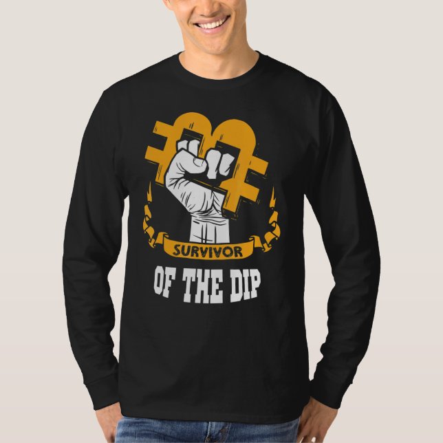 Camiseta Minerador de Bitcoin Comerciante de Cripto Investi (Frente)