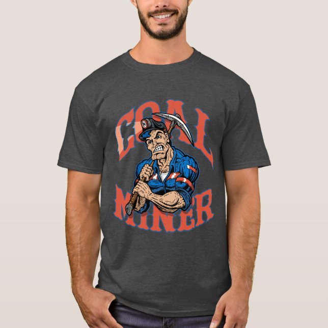 CAMISETA MINERADOR DE CARVÃO (Frente)