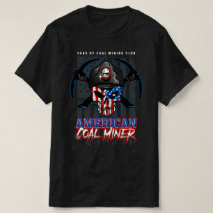 CAMISETA MINERADOR DE CARVÃO AMERICANO