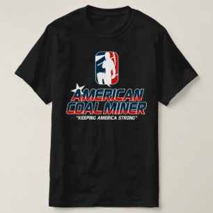 CAMISETA MINERADOR DE CARVÃO AMERICANO
