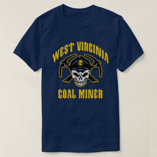 CAMISETA MINERADOR DE CARVÃO DA VIRGÍNIA OCIDENTAL