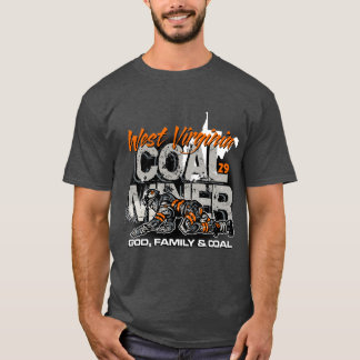 CAMISETA MINERADOR DE CARVÃO DA VIRGÍNIA OCIDENTAL