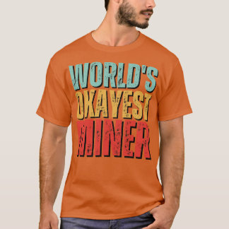 Camiseta Mineralogia Engraçada Mundialmente, dizendo 2