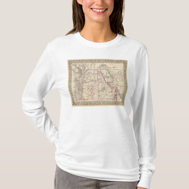 Camiseta Minério, lavagem, IDA, Mont (Frente)