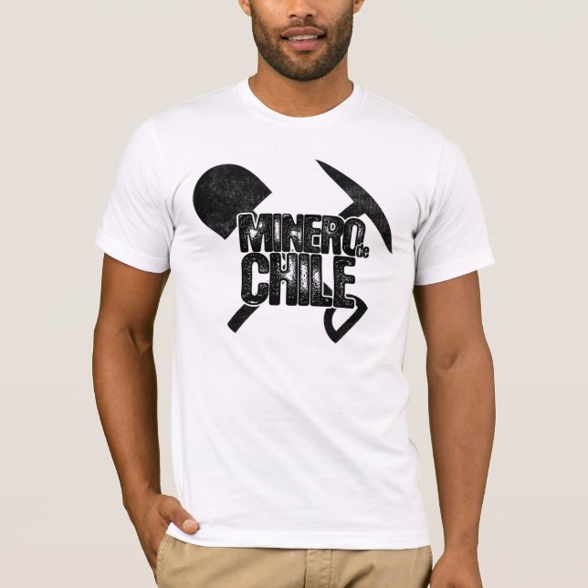 Camiseta MInero do Chile (Frente)