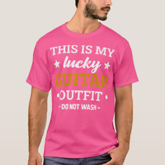 Camiseta Minha Acústica Guitarrista de Roupas de Violão