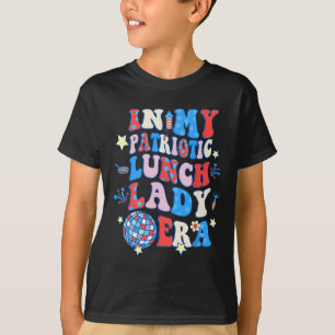 Camiseta Minha Almoça Patriótica Era Feliz 4 De Julho
