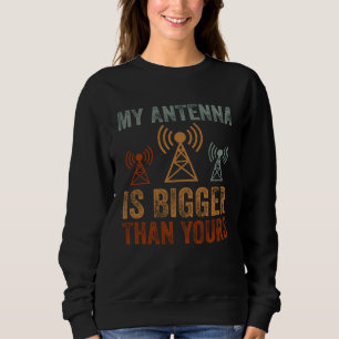 Camiseta Minha Antena É Maior Que a Sua  Rádio Amador Nerdy