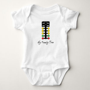 Camiseta Minha árvore genealógica - arrasto que compete a