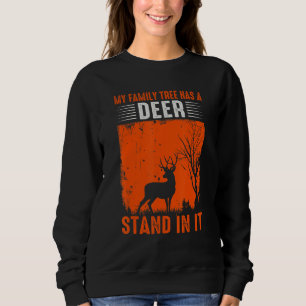 Camiseta Minha Árvore Genealógica Tem Um Estrado de Caça de