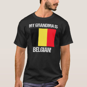Camiseta Minha Avó É O Orgulho Belga design