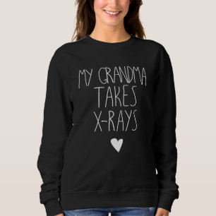 Camiseta Minha avó leva X Rays Radiologia Avô