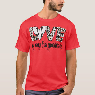 Camiseta Minha Avó Muay Tailandesa Vida Muay Avó Tailandesa
