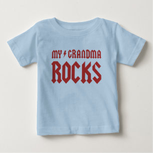 Camiseta Minha avó Rocks