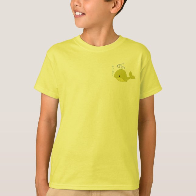 Camiseta Minha Baleia Verde (Frente)