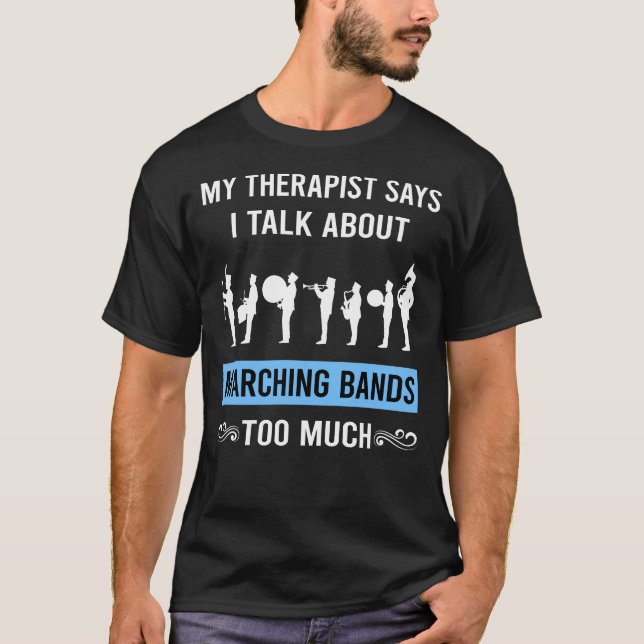 Camiseta Minha Banda Marcial de Terapia (Frente)