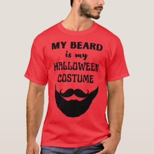 Camiseta Minha Barba É Minha Figurinha De Halloween 42