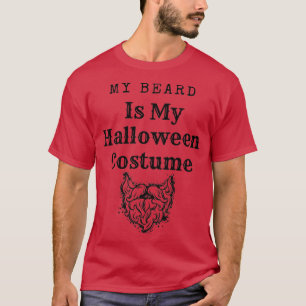 Camiseta Minha Barba É Minha Figurinha De Halloween 54