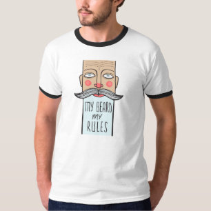 Camiseta Minha barba, meu T da campainha dos homens das