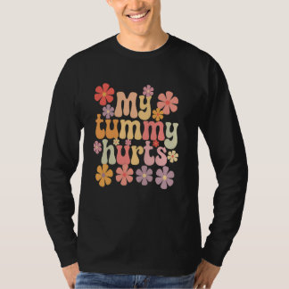Camiseta Minha Barriga Dói, Sobrevivente de Dor de Barriga