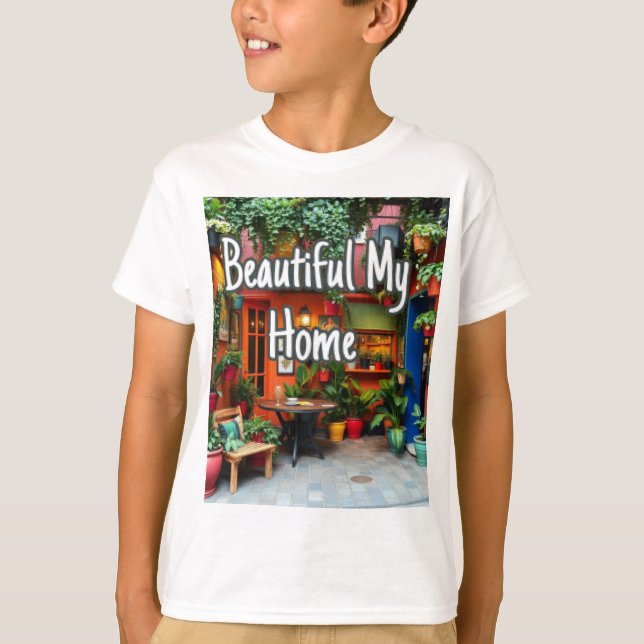 Camiseta Minha Bela Casa  (Frente)