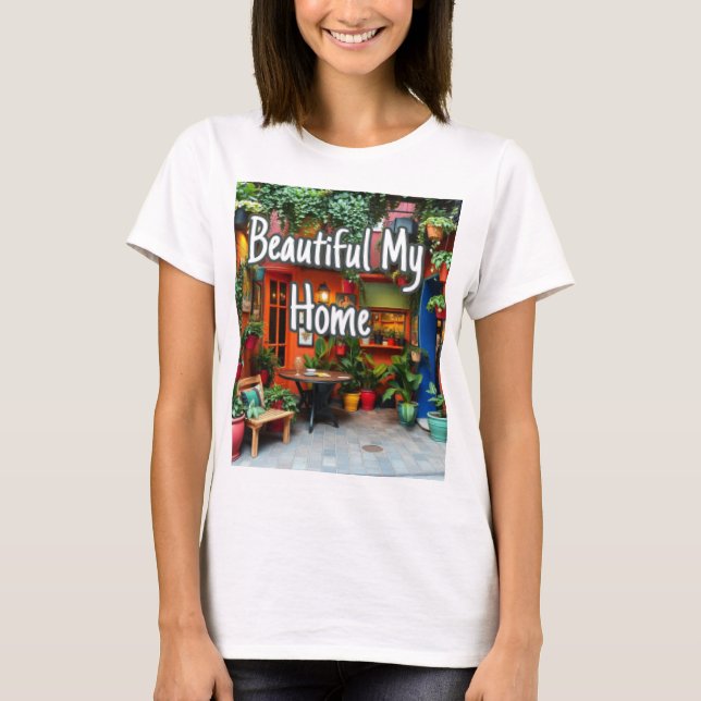 Camiseta Minha Bela Casa  (Frente)