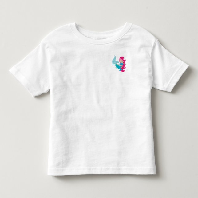 Camiseta Minha Bela Sereia e Golfinho (Frente)