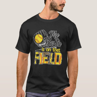 Camiseta Minha Bestidade É Sobre O Leopardo De Softball De