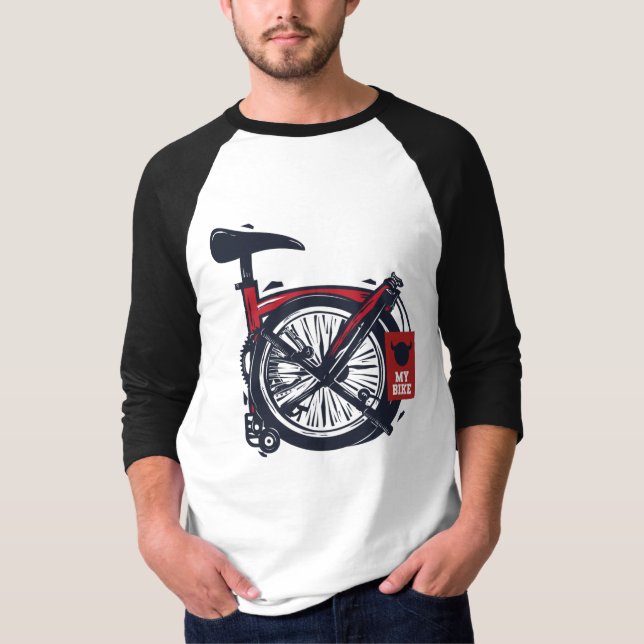 Camiseta Minha bicicleta (Frente)