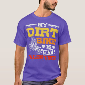 Camiseta Minha Bicicleta De Dirt É Minha Namorados