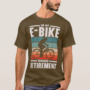 Camiseta Minha bicicleta eletrônica para a bicicleta elétri