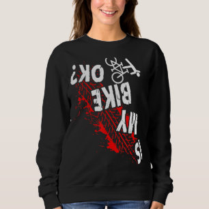 Camiseta Minha bicicleta está bem ciclando a Descida de dub