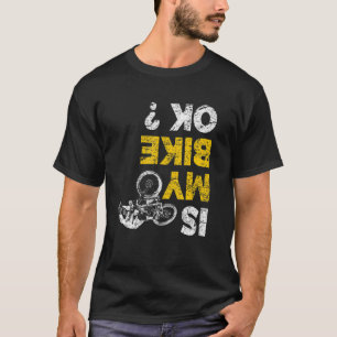 Camiseta Minha Bicicleta Está OK Ciclista Ciclismo Ciclista
